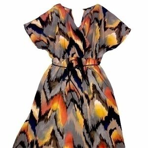 Dex Belted Highlow Dress